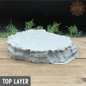 Sea Stack | Rocky Plateau | Miniature Gaming Terrain Kit | GameScape3D | Sea Stack Cove