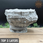 Sea Stack | Rocky Plateau | Miniature Gaming Terrain Kit | GameScape3D | Sea Stack Cove