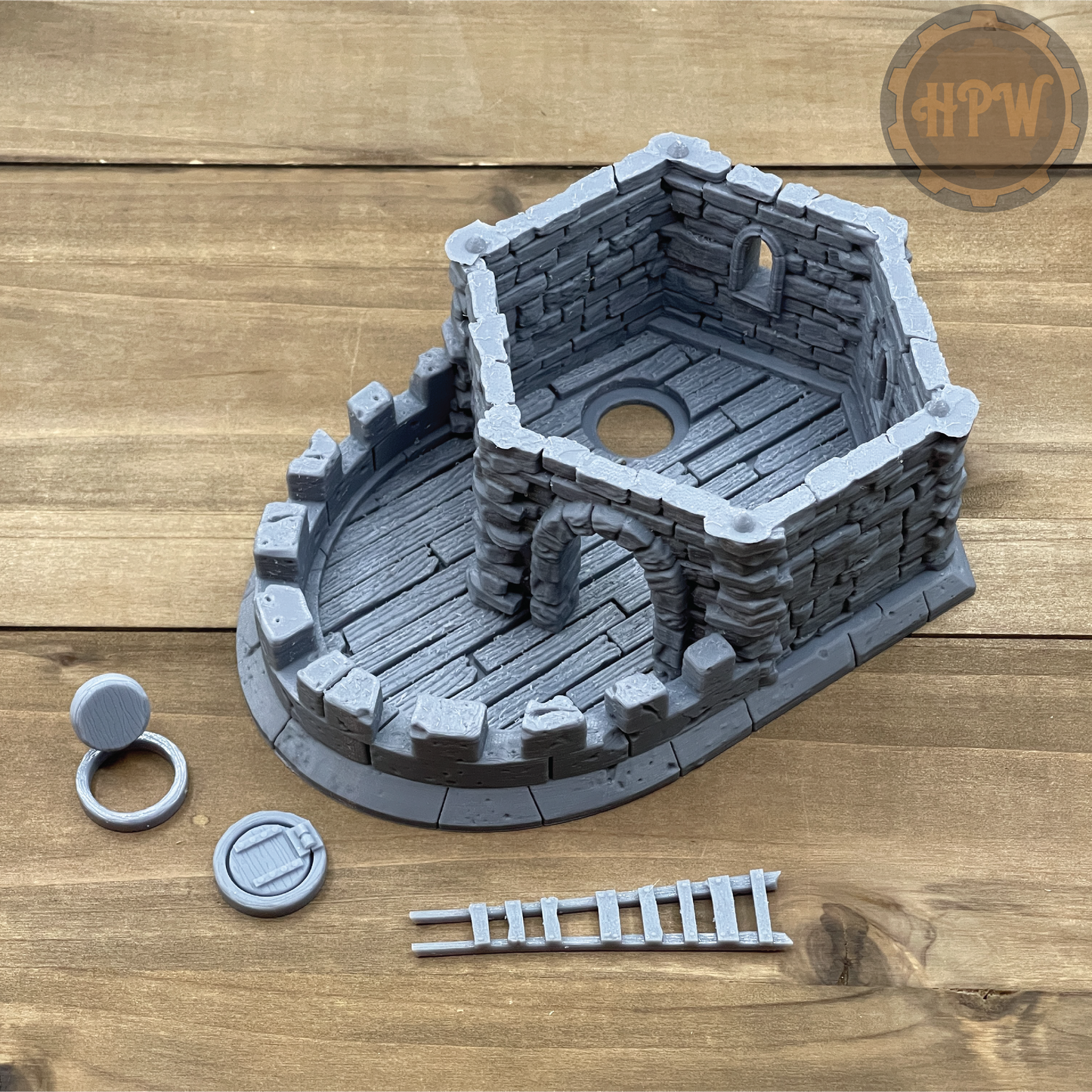 Lighthouse | Beacon Tower | Miniature Gaming Terrain Kit | GameScape3D | Sea Stack Cove