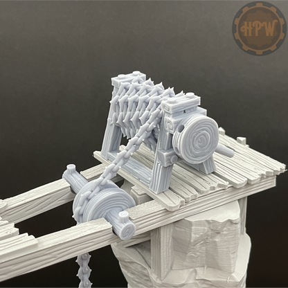 Traitor's Rock | Prison Plateau | Miniature Gaming Terrain Kit | GameScape3D | Sea Stack Cove
